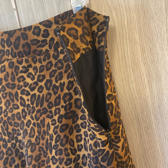 George Me Cheetah Skirt size 12 - Picture 2 of 4